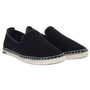 Seavees Ocean Park Slip-on Blue Wildleder Leder Womens Espadrilles