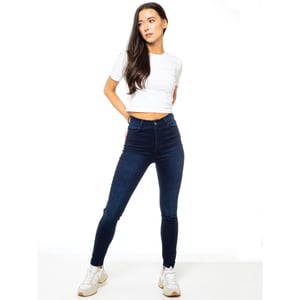 Enzo Womens Skinny Stretch Jeans