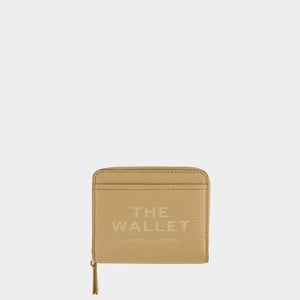 The Mini Compact Brieftasche - Marc Jacobs - Leder - Braun