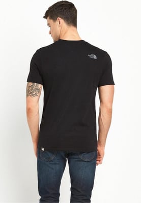 The North Face Mens T Shirt SS Easy Tee schwarz