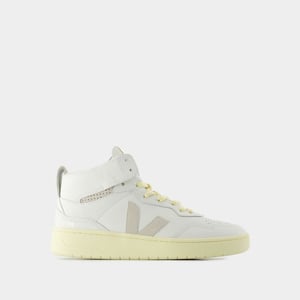 Sneakers V-95 - Veja - Leder - Weiß