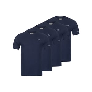Kappa 4er Set T-Shirt BASIC in Navy