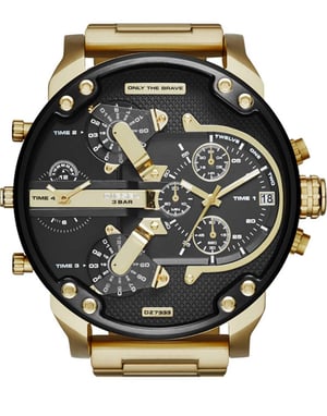Diesel Mr. Daddy 2.0 Gold Herren Armbanduhr DZ7333
