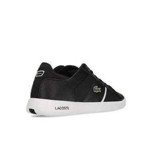 Lacoste Novas 120 1 SMA MENS MENS Schwarz/Weiß -Trainer