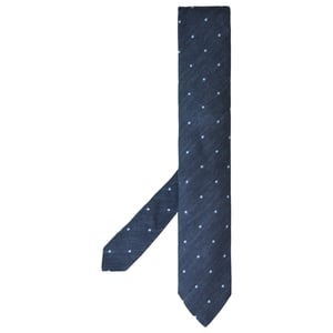 Hackett London Casual Dot Mens Navy Krawatten