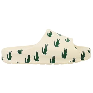 Lacoste Serve Slide 2.0 223 3 SMA Herren Beigefarbene Slipper
