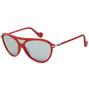 Moncler ML0054 67C OO Rote Sonnenbrille