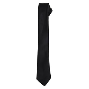 Premier - Krawatte für Herren/Damen Unisex (Schwarz)