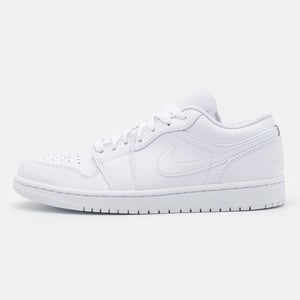 Nike Air Jordan 1 Low Herrentrainer in Weiß/Weiß/Weiß