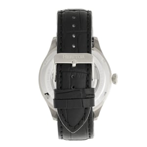 Heritor Automatikuhr Gregory Semi-Skelett mit Lederarmband
