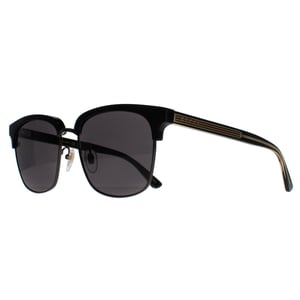 Gucci Square Herren Schwarz und Grau Grau GG0382S