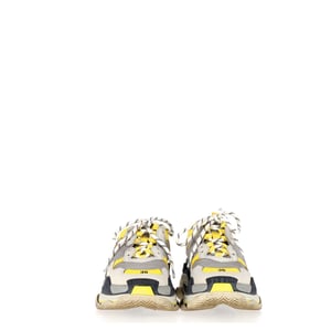 Balenciaga Triple S Sneaker aus grauem Polyurethan