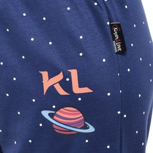 KLP1 Damen-Winterpyjama mit langen Ärmeln