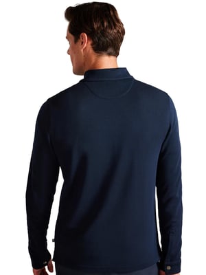 Ted Baker | Herren Langarm-Poloshirt - Karpol