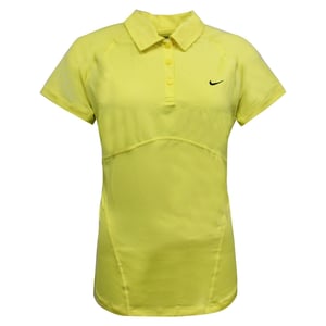 Nike Activetennis Yellow Polo - Frauen