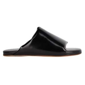Bottega Veneta – Slides mit Kissen in Schwarz