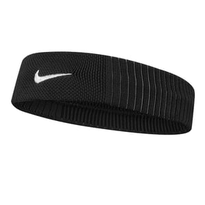 Nike - "Reveal" Stirnband (Schwarz/Weiß)