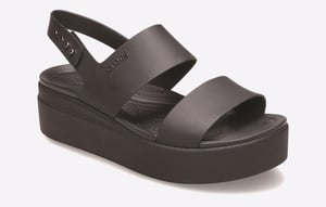 Crocs Brooklyn Niedrige Keil Plateau Sandalen
