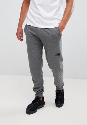 The North Face NSE Herren Fleece Cuffed Jogger Pant Grau