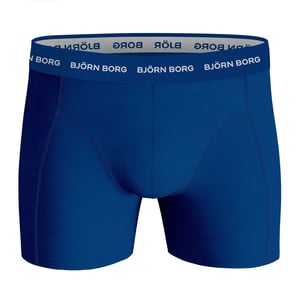 Björn Borg - 5 Paar Herren Boxer Shorts | Baumwoll-Stretch Boxershorts Unterwäsche - Blau / Rot