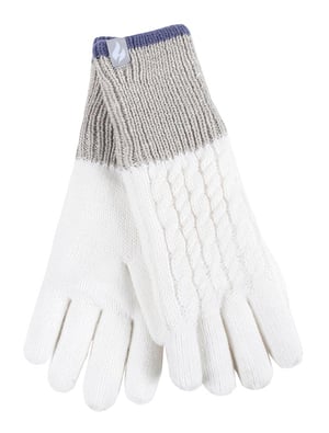 Heat Holders - Damen Thermohandschuhe für den Winter im Kisdon Style - Creme