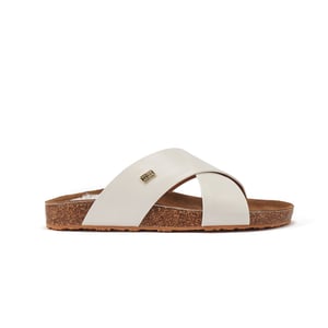Sandalen „Beatrice“ in Creme