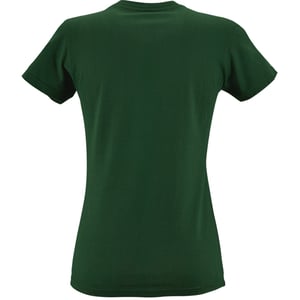 SOLS Imperial Damen T-Shirt, Kurzarm, Rundhalsausschnitt (Flaschengrün)