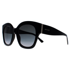 Jimmy Choo Square Damen Schwarz Grau Gradient Leela/S