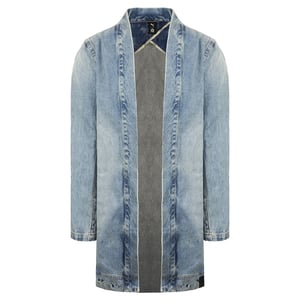 Puma x xo Langhülle gebleichte Denimmenschen Kimono 575584 77