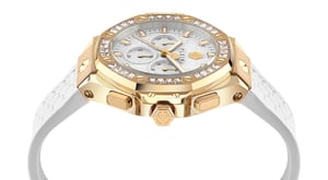 Philipp Plein Plein Chrono Royal Unisex Uhr Weiß PWPSA0624