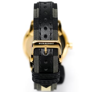 Burberry BU10001 The Classic Horseferry Goldgehäuse Herrenuhr