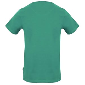 Aquascutum Bold London Logo Grünes T-Shirt