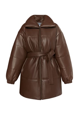 Dreimaster Lederjacke Damen braun
