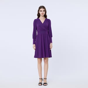 Langärmeliges Skaterkleid