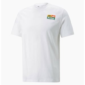 Puma x Butterwaren Kurzarm Crew Hals weiße Herren T-Shirt 532442 02