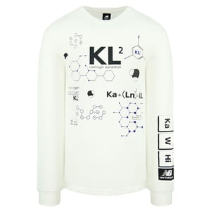 Neue Balance KL2 -Elemente des Spiels Langhärme weiße Herren Top MT03596 SST
