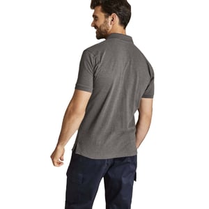 Asquith & Fox Herren-Poloshirt mit kurzen Ärmeln (Holzkohle)