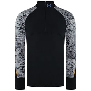 Under Armour Reißverschluss Up Black /Grey Herren Qualifier Lauf 2.0 II -Pullover 1365664 002