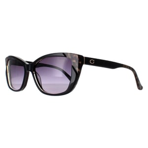 Guess GU7511 05B zwart donkerblauw gradiÃ«nt zonnebril