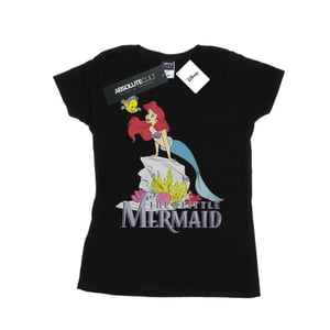 Disney - "The Little Mermaid Sea Friend" T-Shirt für Damen (Schwarz)