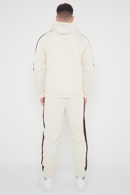 Nike Herren Tribute Poly Trainingsanzug in Creme