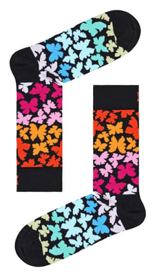 Glückliche Socken - Neuheit Schmetterling Design Socken | Großes Geschenk - Schmetterling