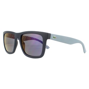 Lacoste Rectangle Mens Matte Blue Navy Blue Sonnenbrillen