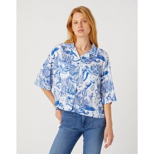 Wrangler OUNGE SHIRT NAUTICAL BLUE