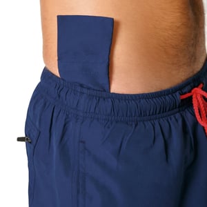 Kurzer Badeanzug mit Netzinnenfutter MUHARBOURNAVY01 Mann