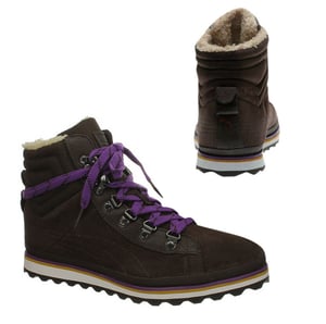 Puma City Snow Boots Unisex Ortholite Ski Schnürschuhe braun 354215 02 D37