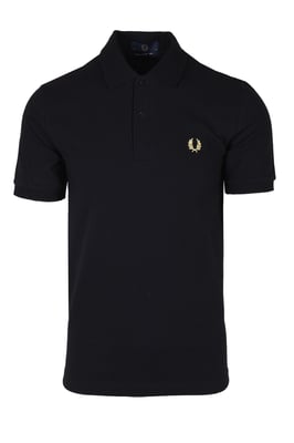 Fred Perry Das Original Made In England Polo-Shirt Schwarz