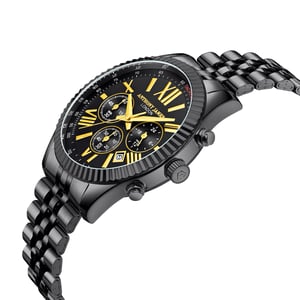 Assemblé à la main Anthony James Limited Edition Chrono Sports Black - 5 ans de garantie