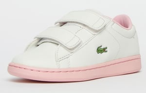 Lacoste Carnaby Evo Kids Weiße Trainer