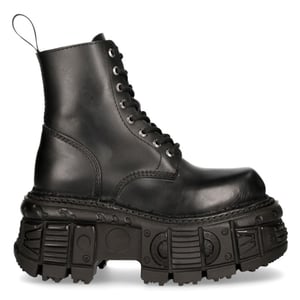 New Rock Unisex Military Techno Plateaustiefel – M-MILI084N-S5